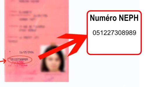 Numéro permis ancien permis